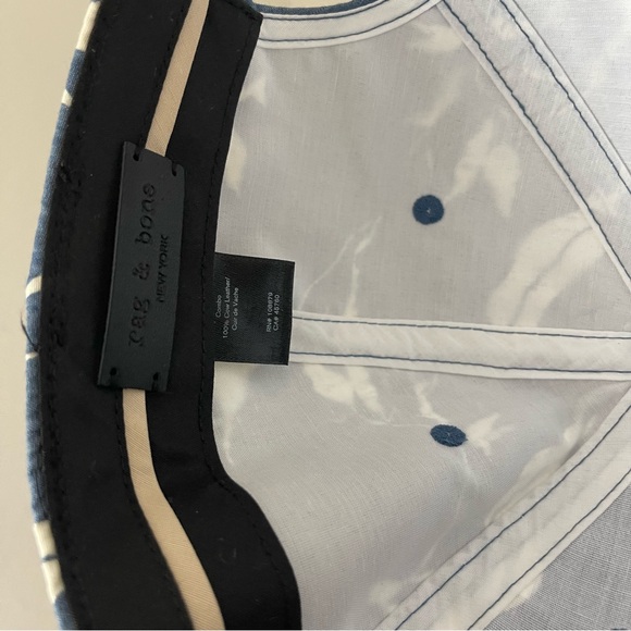 Rag & Bone Archie Baseball Strapback Cap Hat - Picture 8 of 8